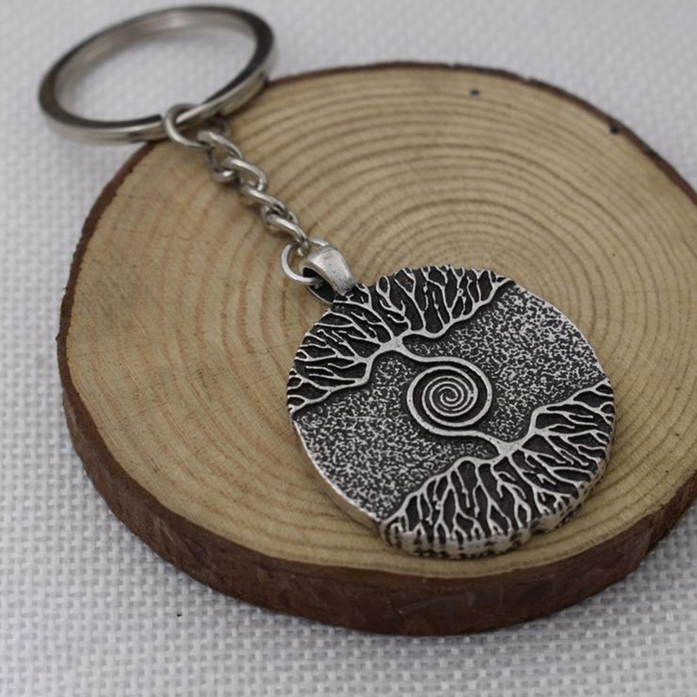 Pendentif clé arbre de vie