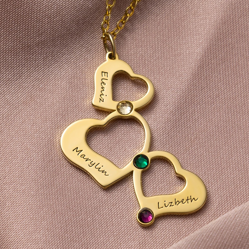 Charme de coeur personnalisé gravé nom collier cadeau pour femme cadeau d'anniversaire pour un ami cadeau d'anniversaire pour elle