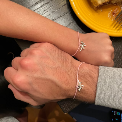 Premier jour d'école Maman et moi Bracelets de retour à l'école