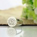 Personalized  Monogram Ring