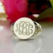 Personalized  Monogram Ring