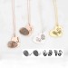 Engraved Fingerprint Handwriting Jewelry