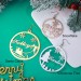 Personalized Circle Name Earrings