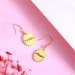 Engraved Birth Flower Earrings