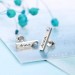 Personalized Bar Earrings with Birthstones