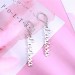 Personalized Name Chain Drop Earring