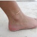 Personalized Bar Engraved Anklet Adjustable